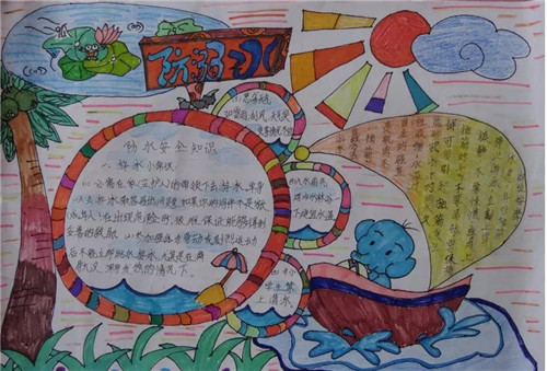 藍(lán)天保衛(wèi)手抄報2020